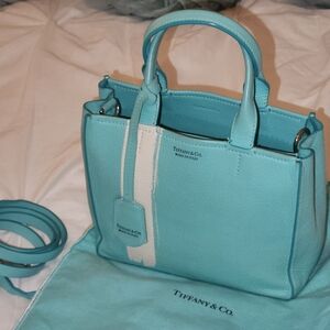 Tiffany & Co. Blue Leather Women's Bag